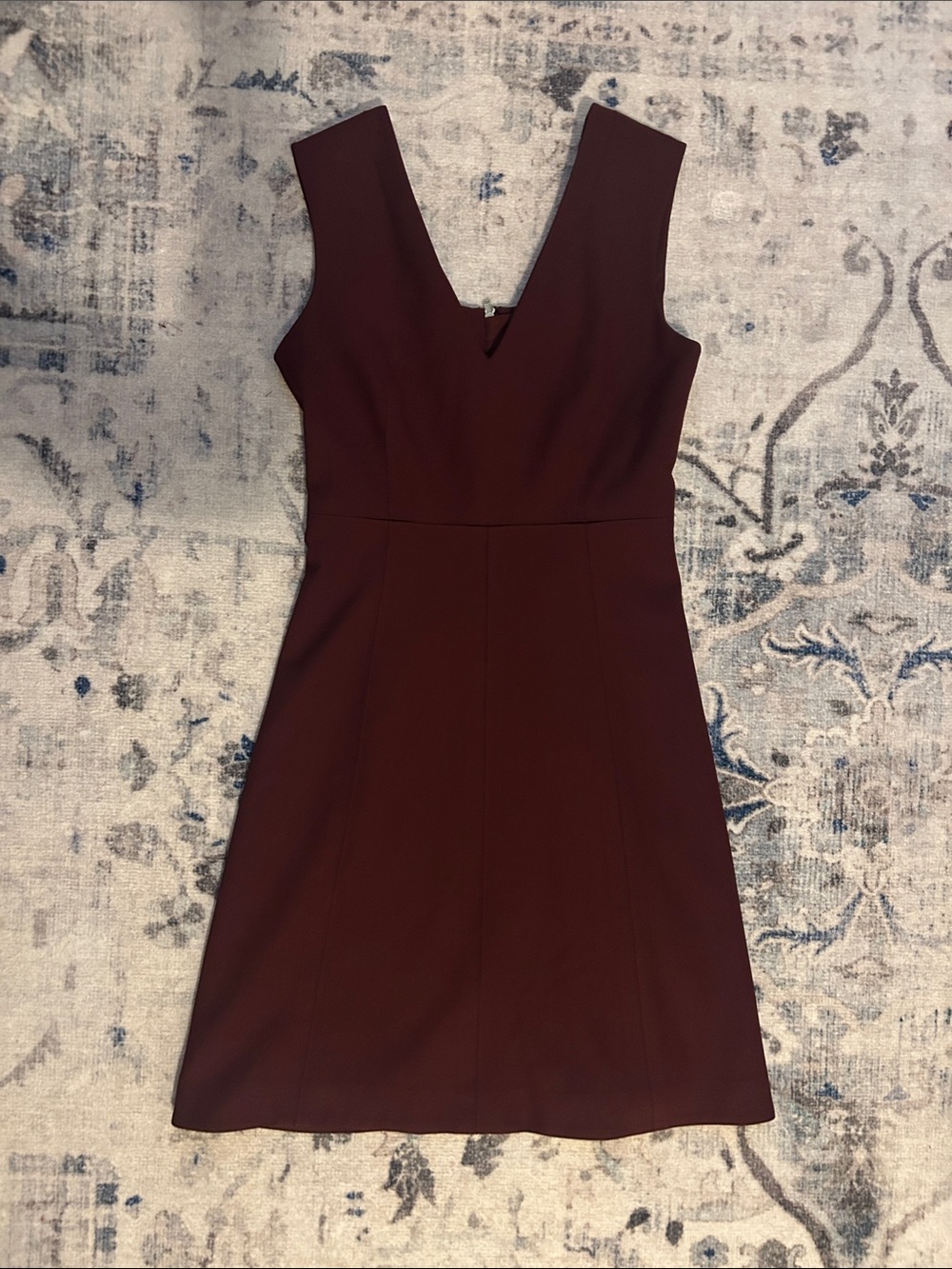 *Altered* Elizabeth and James Maroon Dress (6)